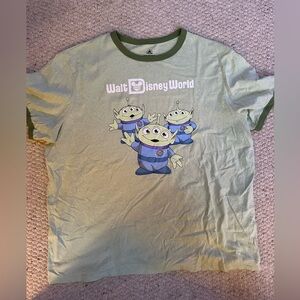Disney  Light Green Alien Tee